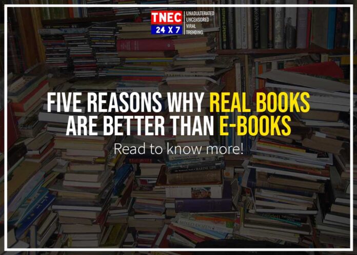 Real books are better than E-books