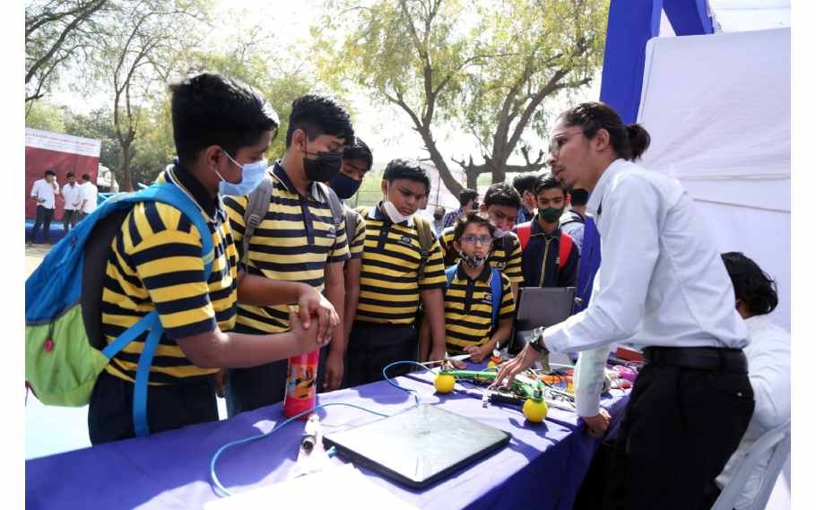 TechExpo event organized by Parul University 2 Parul University