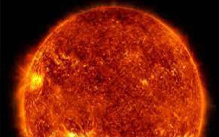 Solar Flare unleashed causing fluctuation in communication system 3 solar flare