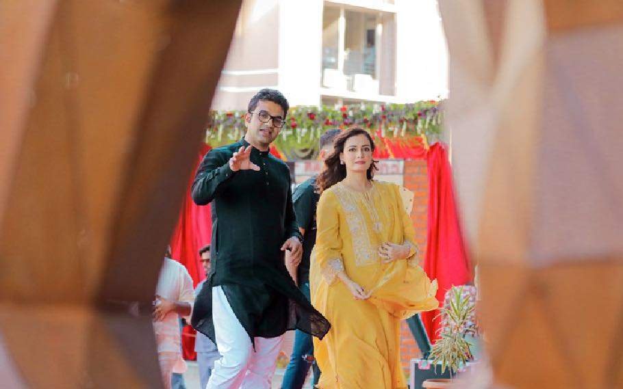 Newly launched creative building of Parul University inaugurated by Dia Mirza 1 New Project 71