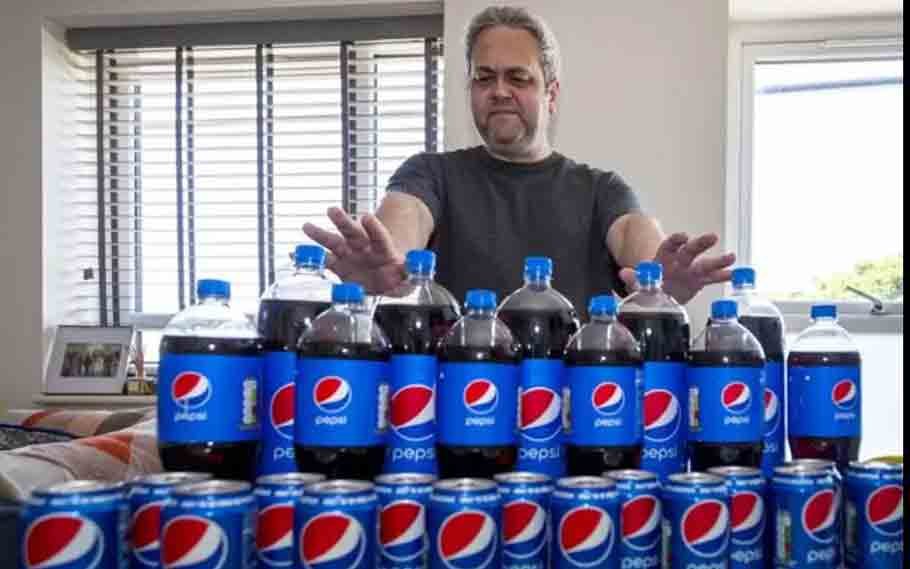 Man addicted to Pepsi drank 30 cans per day 2 Pepsi