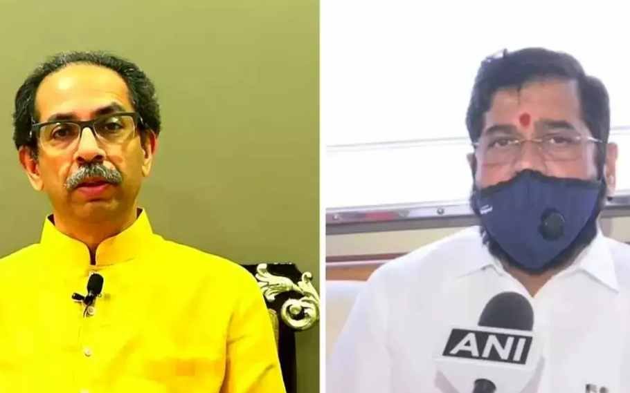 Uddhav Thackeray expels Eknath Shinde as Shiv Sena party leader 1 uddhav Thackeray expels Eknath