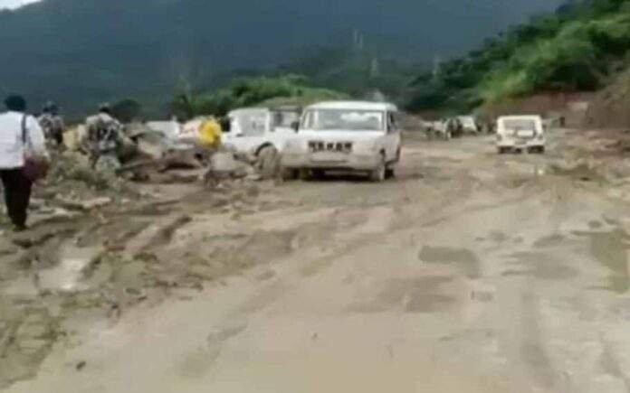 Landslide in Manipur