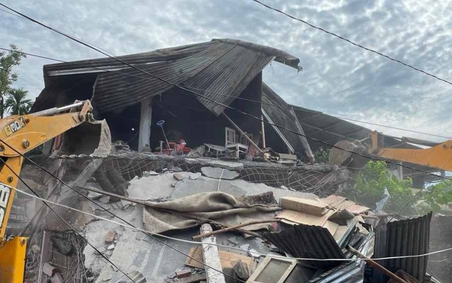 Vineet Bagaria suicide case; House of prime accused demolished 2 Vineet Bagaria suicide