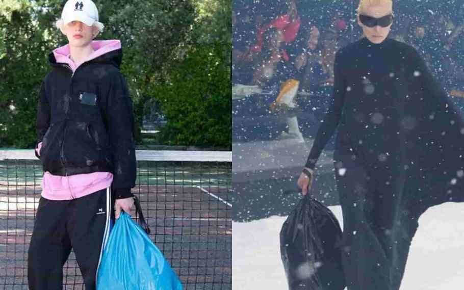 Balenciaga Trash Pouch for a whopping Rs. 1.4 lakh 1 balenciaga trash pouch