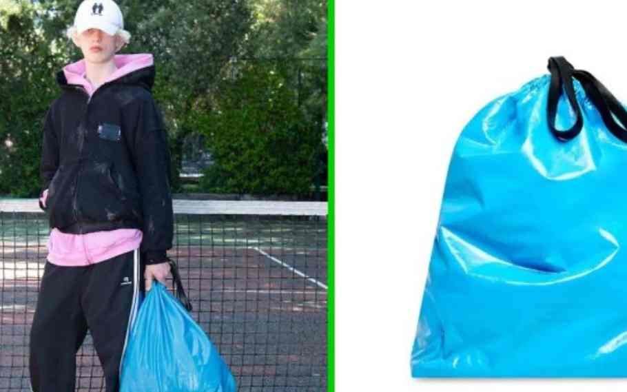Balenciaga Trash Pouch for a whopping Rs. 1.4 lakh 3 balenciaga trash pouch
