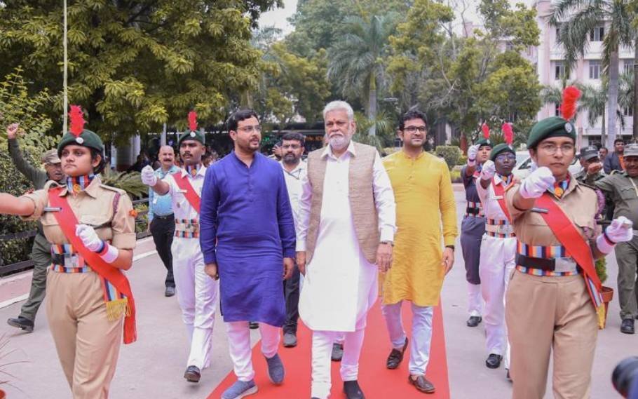 Parul University hosted Shri Parshottam Rupala at their Campus 3 Parul University