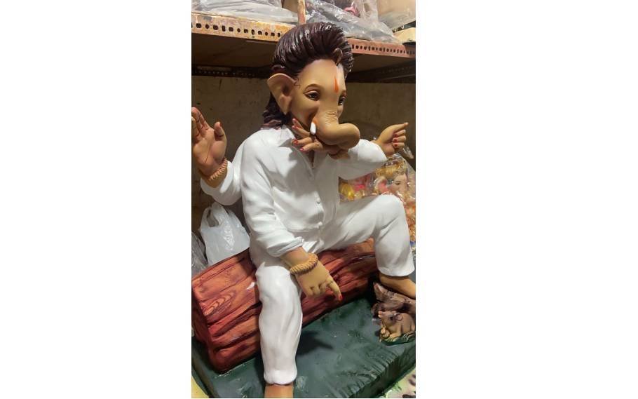 Ganesh Chaturthi; Idol inspired by Pushparaj 1 Ganesh Chaturthi