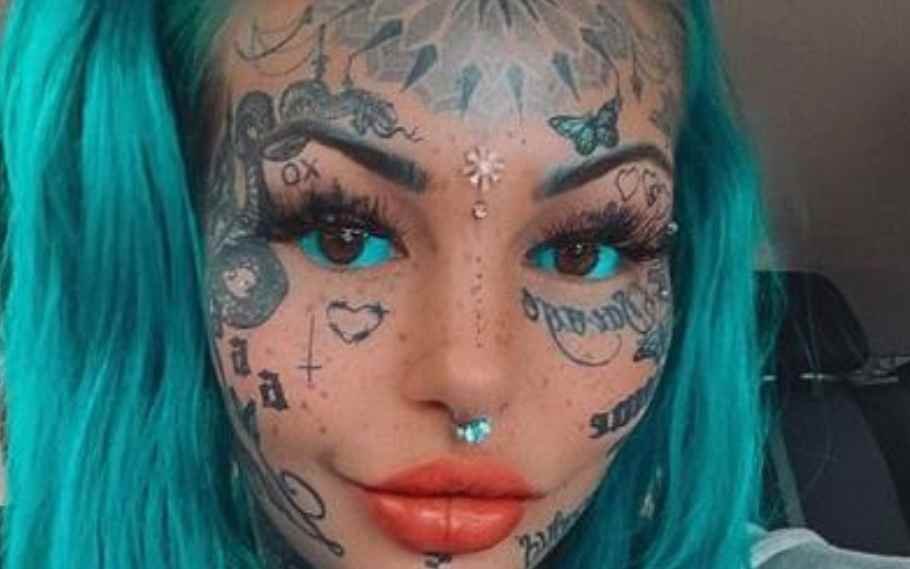 Eyeball tattoo