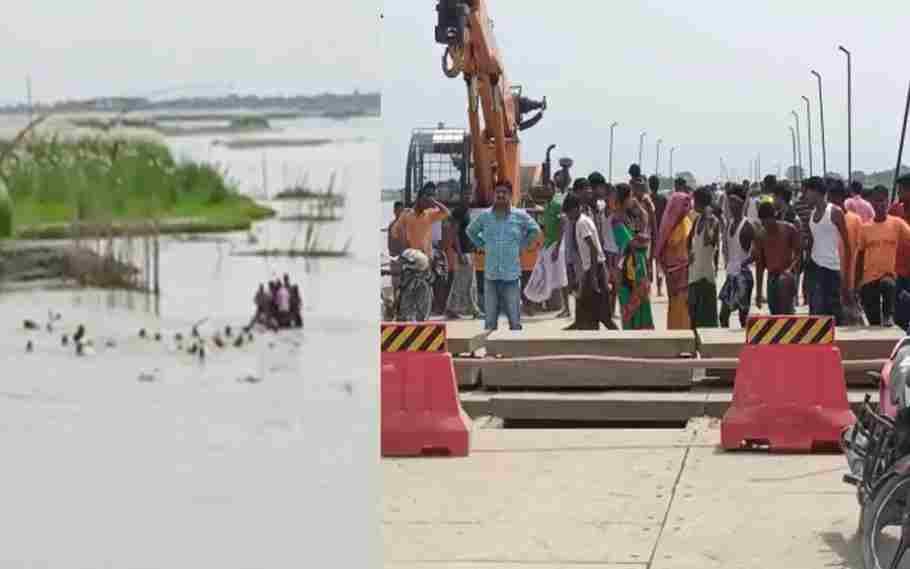 boat capsizes in Brahmaputra