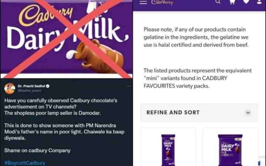 cadbury boycott