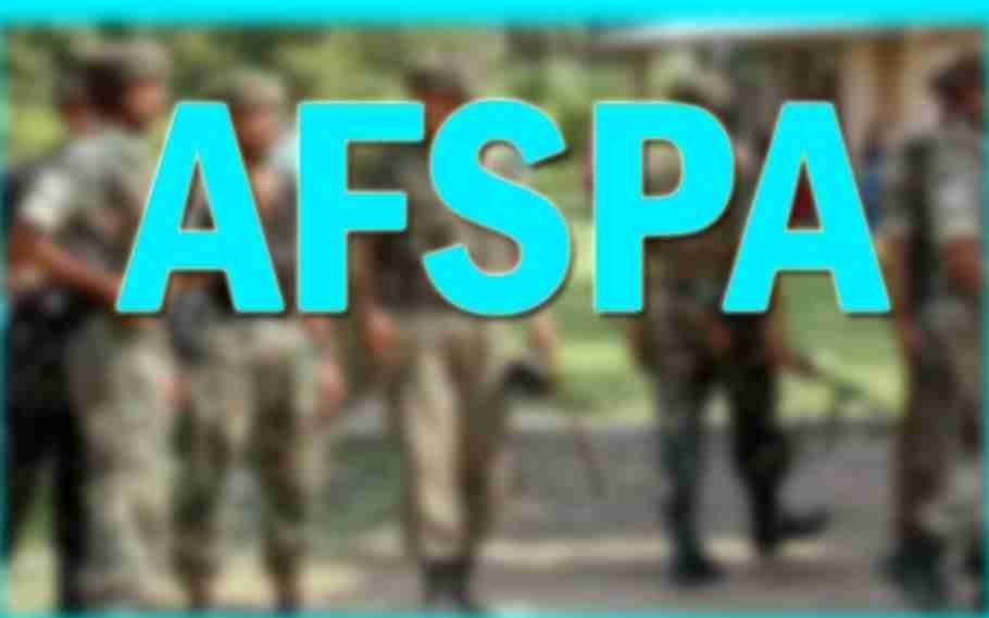 Government extends AFSPA