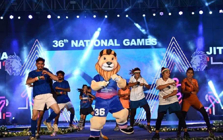 Assam wins 3 medals at the National Games in Gujarat 2 grand opening 2