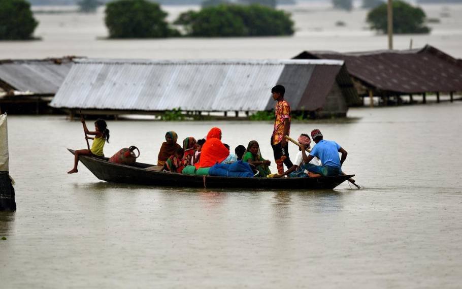 Assam Floods: Nearly 70,000 Affected In The Third Wave 1 Assam Floods