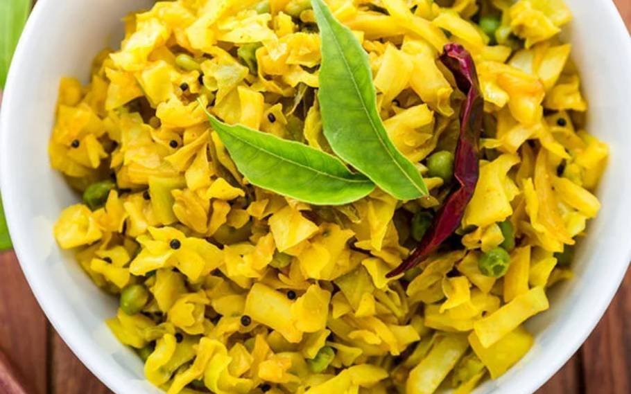 Cabbage And Green Peas Sabzi Recipe