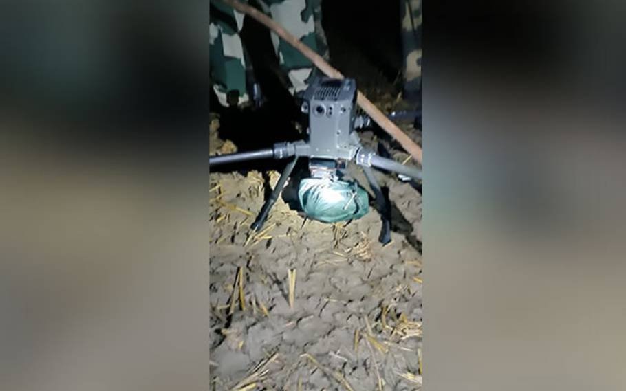 Pakistani Drone Shot Down By BSF; It's Second Drone In 3 Days 2 Pakistani Drone