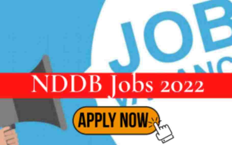 NDDB Recruitment 2022, Vacancy Available For Deputy Manager, Apply Online! 2 NDDB Recruitment 2022