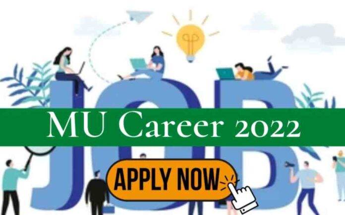 Madras University Recruitment 2022