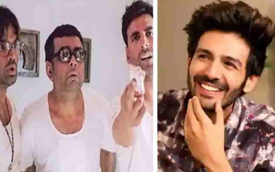 Hera Pheri 3: Netizens React To Kartika Aaryan Replacing Akshay Kumar In The Third Installment 1 Hera Pheri 3