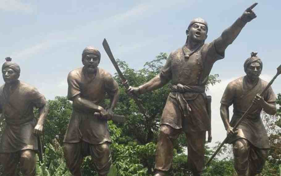 Sudarsan Pattnaik Creates Sand Art Of Lachit Borphukan At Puri Beach, Odisha 1 Lachit Borphukan