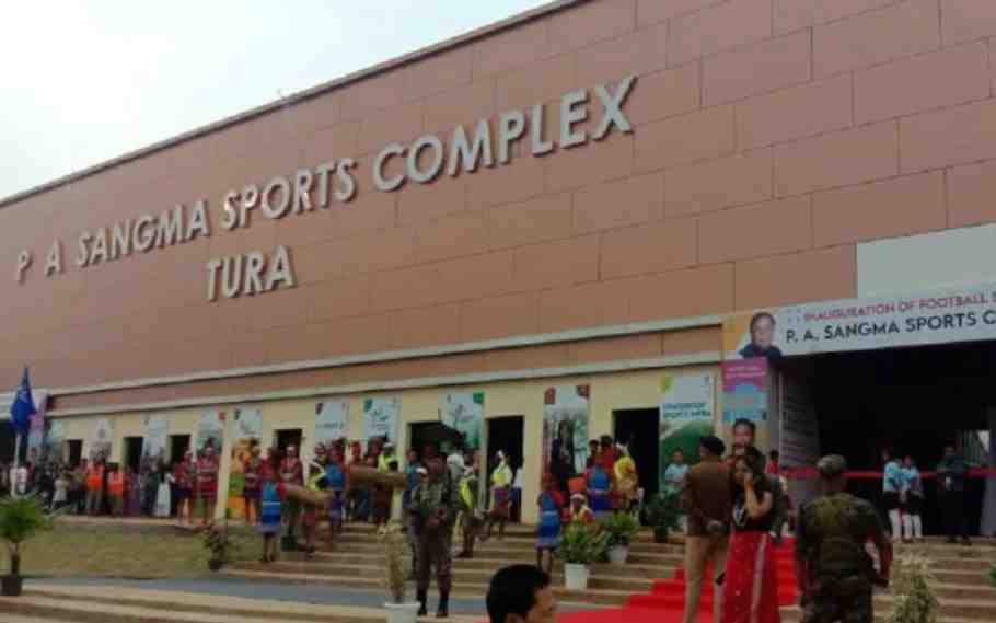 Meghalaya CM Inaugurates Football Stadium At PA Sangma Sports Complex In Tura 2 Football Stadium In Tura