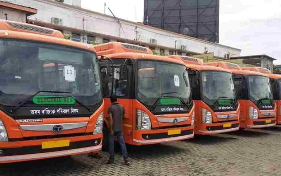 CNG Bus Services In Guwahati