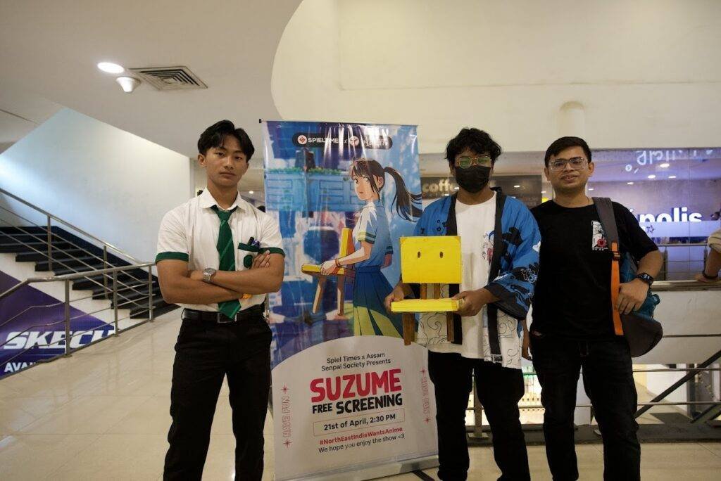 History created! Assam Senpai Society and Spiel Times hosts first-ever free Anime film screening in Assam on April 21 1 2111FCF4 3CE8 447F A153 54B606FF8EAF