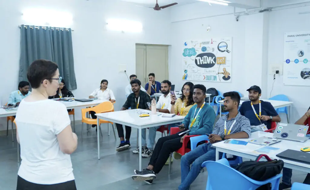Parul University welcomes 8 Swiss Students to engage in India's startup scene via Young Entrepreneur Exchange Program (YEEP)