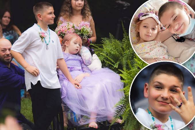 Young love story: 10-year-old fulfills dream of marrying childhood sweetheart before succumbing to Leukaemia 1 love story: 10-year-old fulfills dream of marrying childhood sweetheart before succumbing to Leukaemia