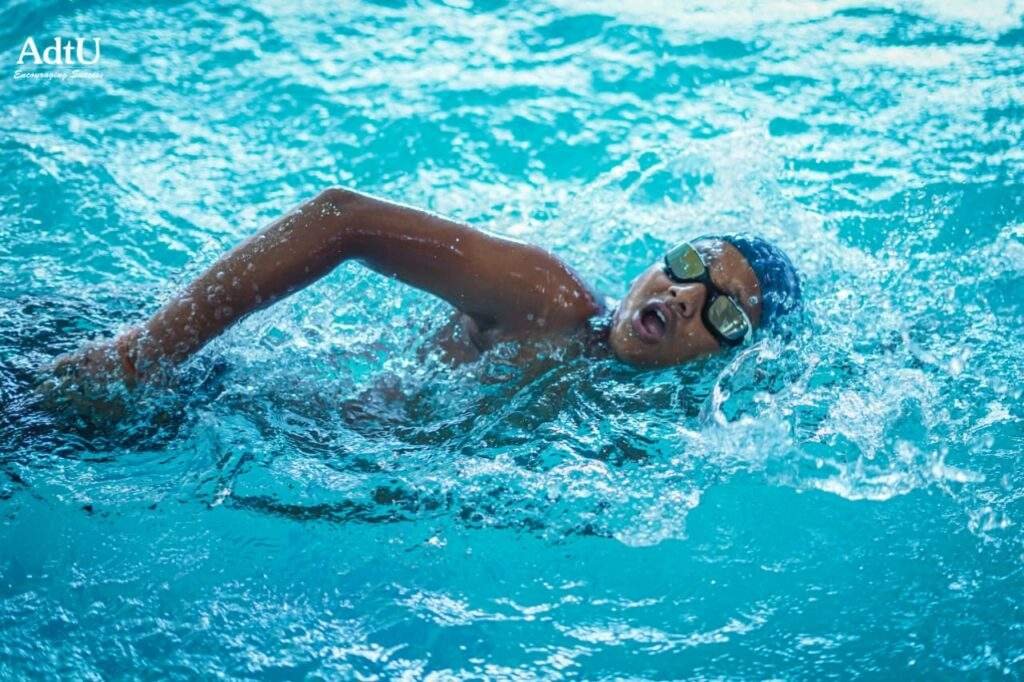Assam Down Town University Hosts Thrilling Swimming Championship: Young Talents Shine Across Eight Events 1 WhatsApp Image 2024 08 30 at 12.38.16 PM
