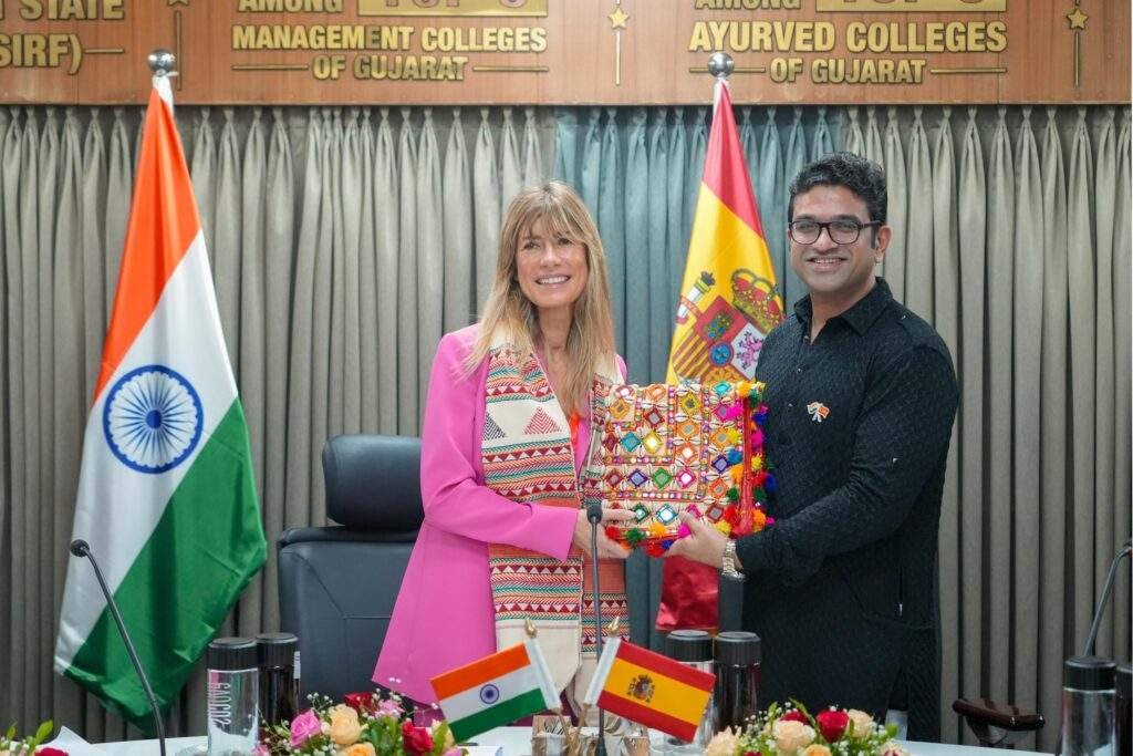 Parul University Hosts Spanish Delegation Led by Begoña Gómez, Showcasing Gujarat’s Thriving Startup Ecosystem 5 WhatsApp Image 2024 11 04 at 15.22.00 3a3574f9