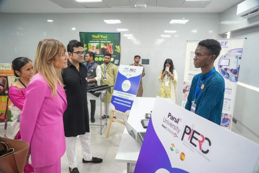 Parul University Hosts Spanish Delegation Led by Begoña Gómez, Showcasing Gujarat’s Thriving Startup Ecosystem 2 WhatsApp Image 2024 11 04 at 15.22.00 9b5b8580