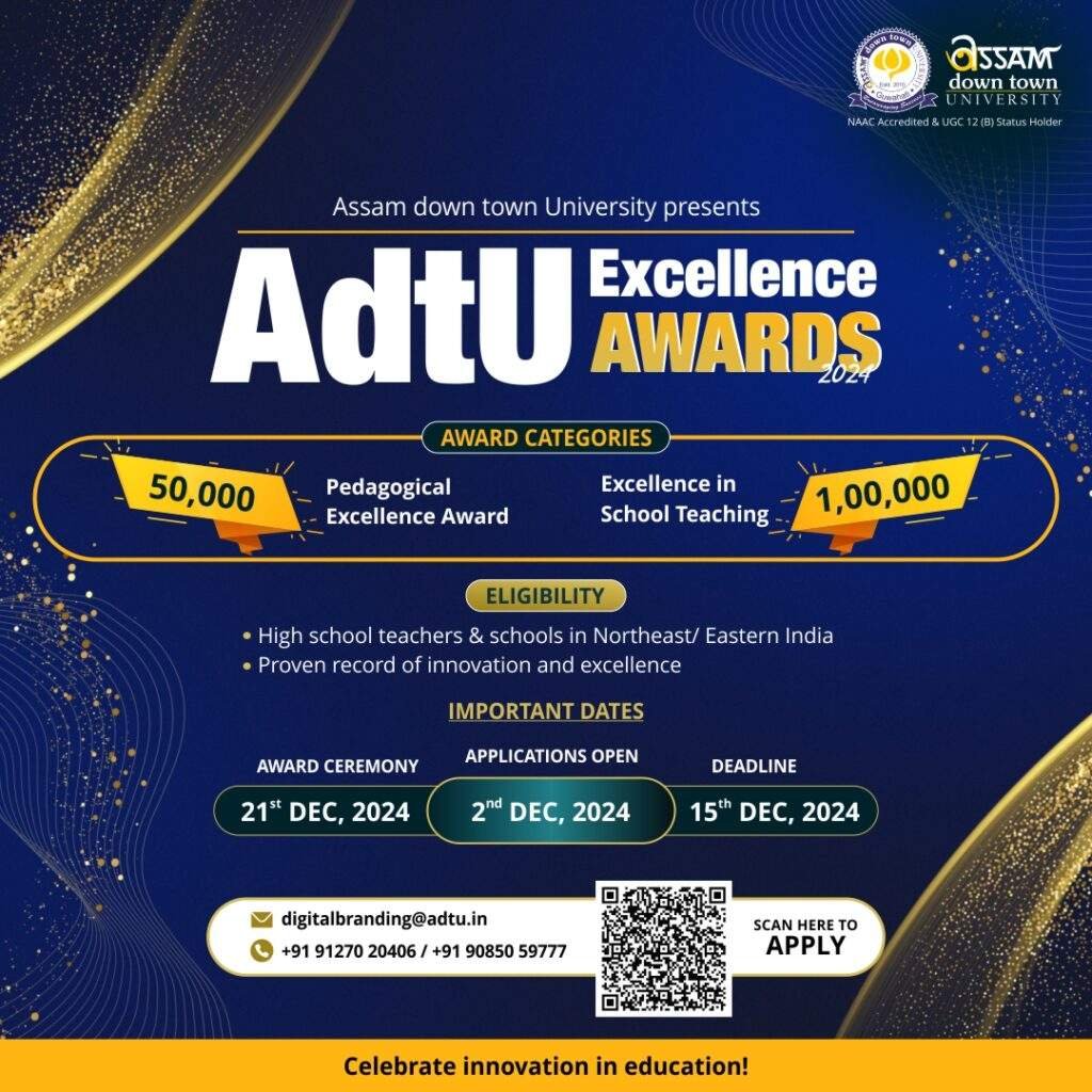 EduELEVATE 2024: Transforming Education in Northeast India at Assam down town University’s Premier Conclave 1 ADTU