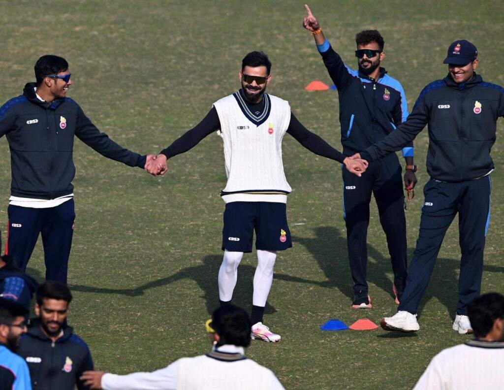 Delhi vs Railways Ranji Trophy 2025 Clash: A High-Stakes Battle at Arun Jaitley Stadium 3 Delhi vs Railways Ranji Trophy 2025 Ranji Trophy live updates Virat Kohli Ranji Trophy 2025 Ayush Badoni performance Ranji Trophy latest news