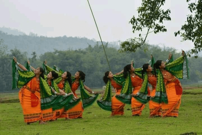 Bagurumba dance Bodo tribe culture traditional dance Assam Bodo folk heritage Bagurumba significance