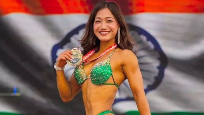 Hillang Yajik Arunachal Hillang Yajik gold Hillang Yajik silver Hillang Yajik physique champion