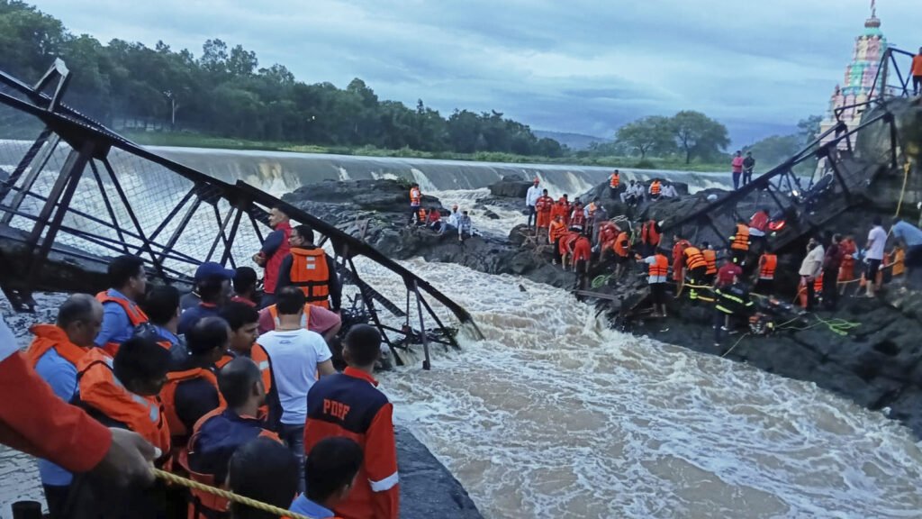 Pune Bridge Collapse at Talegaon: Tragedy Amid Monsoon Rush 1 Pune bridge collapse 17