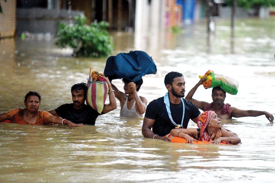 Floods 2025: Heavy Rain Brings Assam to Its Knees as Villages Submerge and Guwahati Falters 2 01Agartala