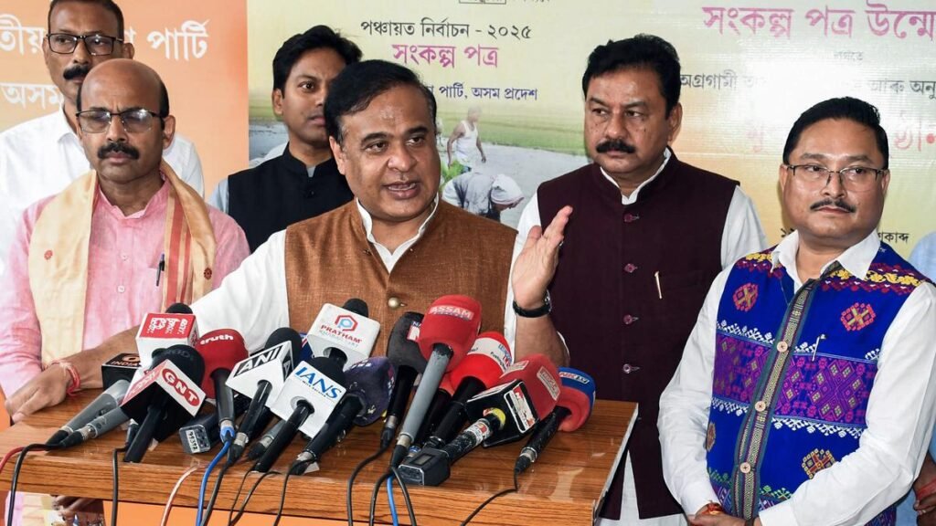 BJP-Led NDA Sweeps Assam Panchayat Elections, Strengthens Position for 2026 1 20250426019L