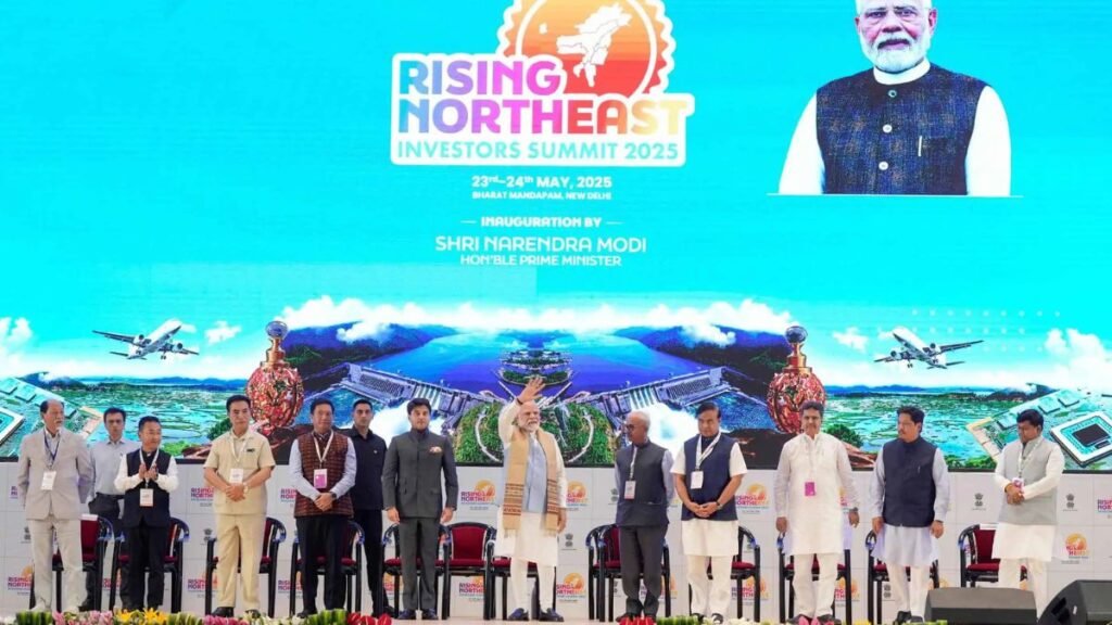 PM Modi Launches Rising North East Investors Summit, Hails Region’s Diversity and Growth Potential 1 Prime Minister Shri Narendra Modi inaugurates Rising North East Investors Summit 2025